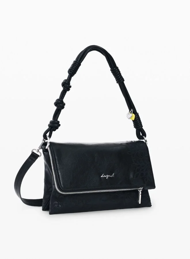 DESIGUAL Small Bag With Embroidered Flap